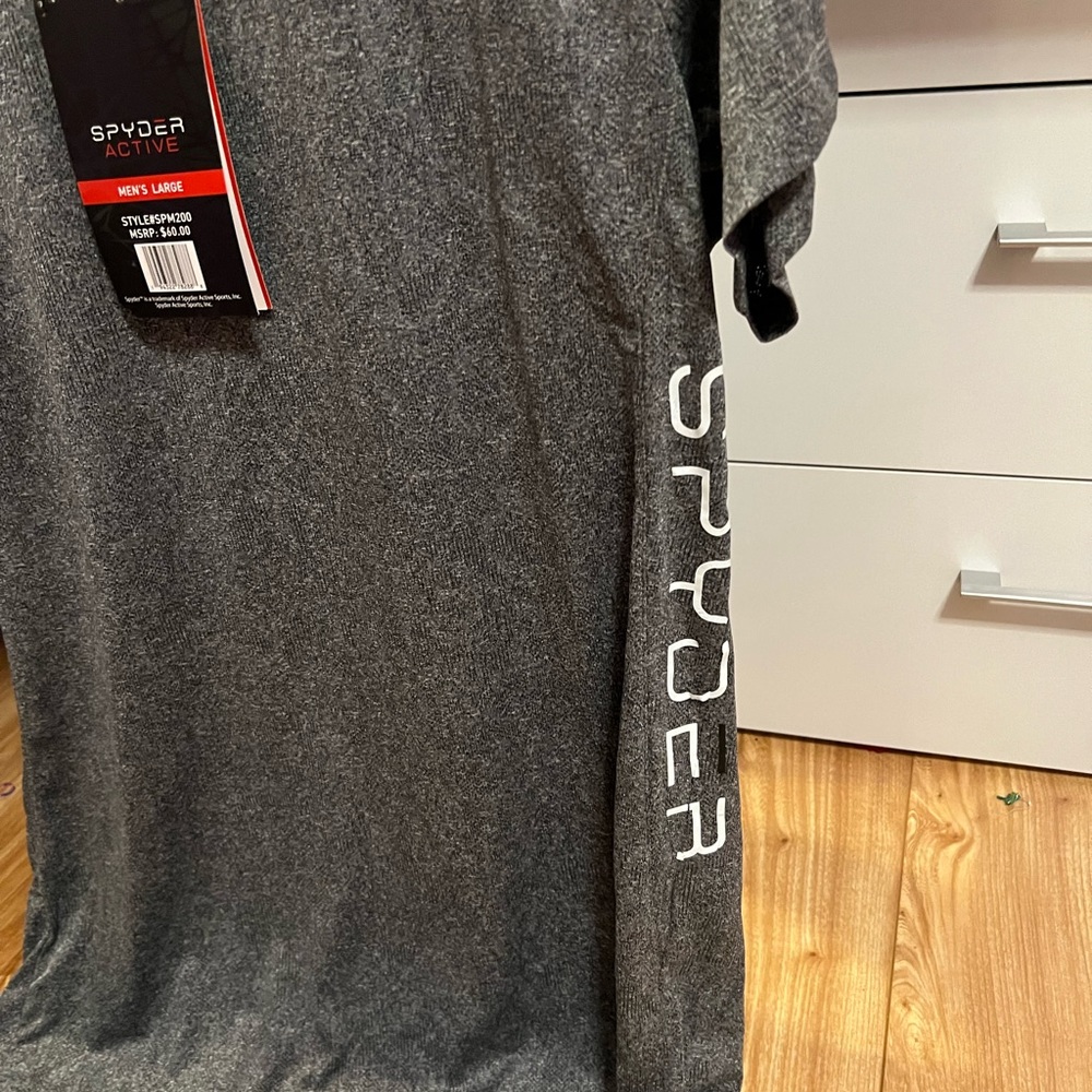 spyder active shirt nwt size large